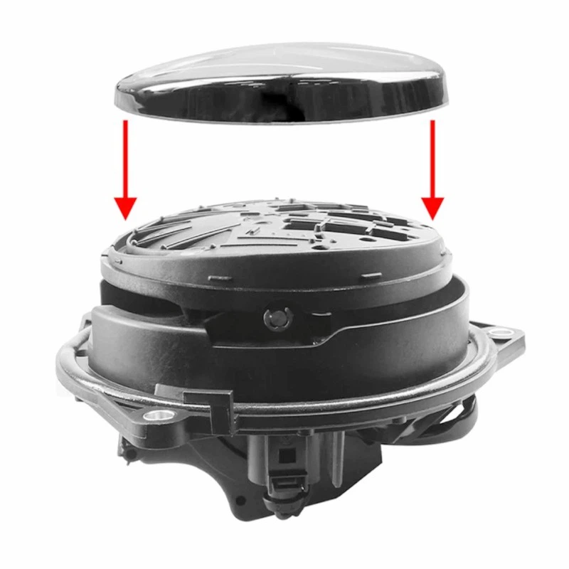 VW flip logo reversing parking camera